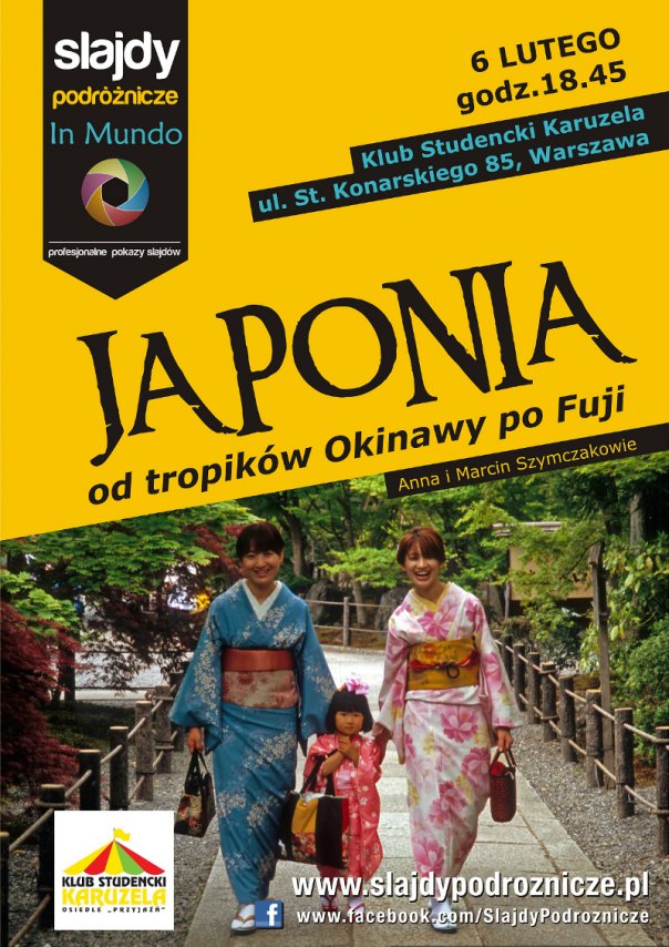 Cykl podróżniczy | WYSPY JAPOŃSKIE – od tropików Okinawy po Fuji