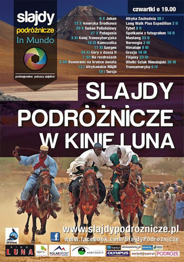 4. edycja slajdów podróżniczych IN MUNDO w warszawskim kinie Luna