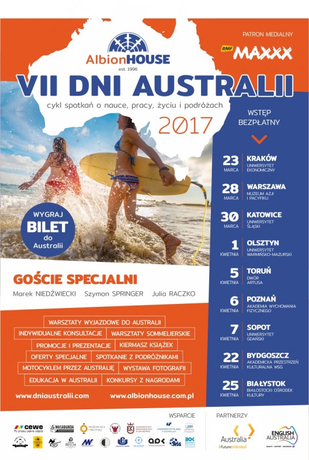 VII DNI AUSTRALII -  23.03-25.04.2017