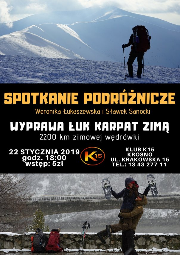 Wyprawa Łuk Karpat Zimą - 2200 km zimowej wędrówki !