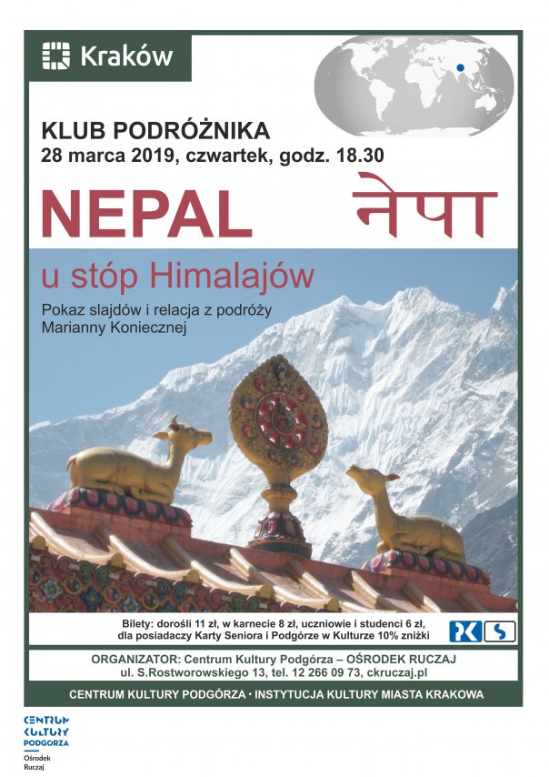 Klub Podróżnika: Nepal - u stóp Himalajów