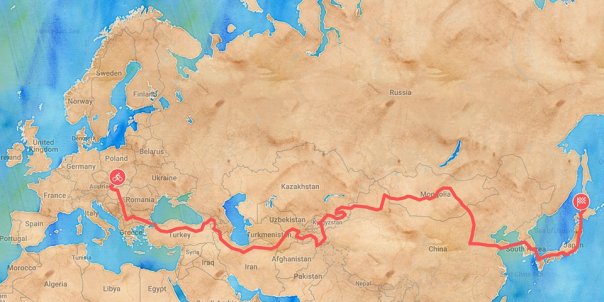 17758 kilometrów na rowerach z polskim kinem