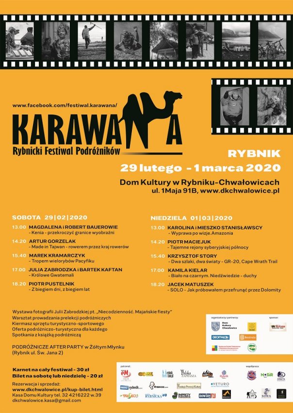 Rybnicki Festiwal Podróżników KARAWANA